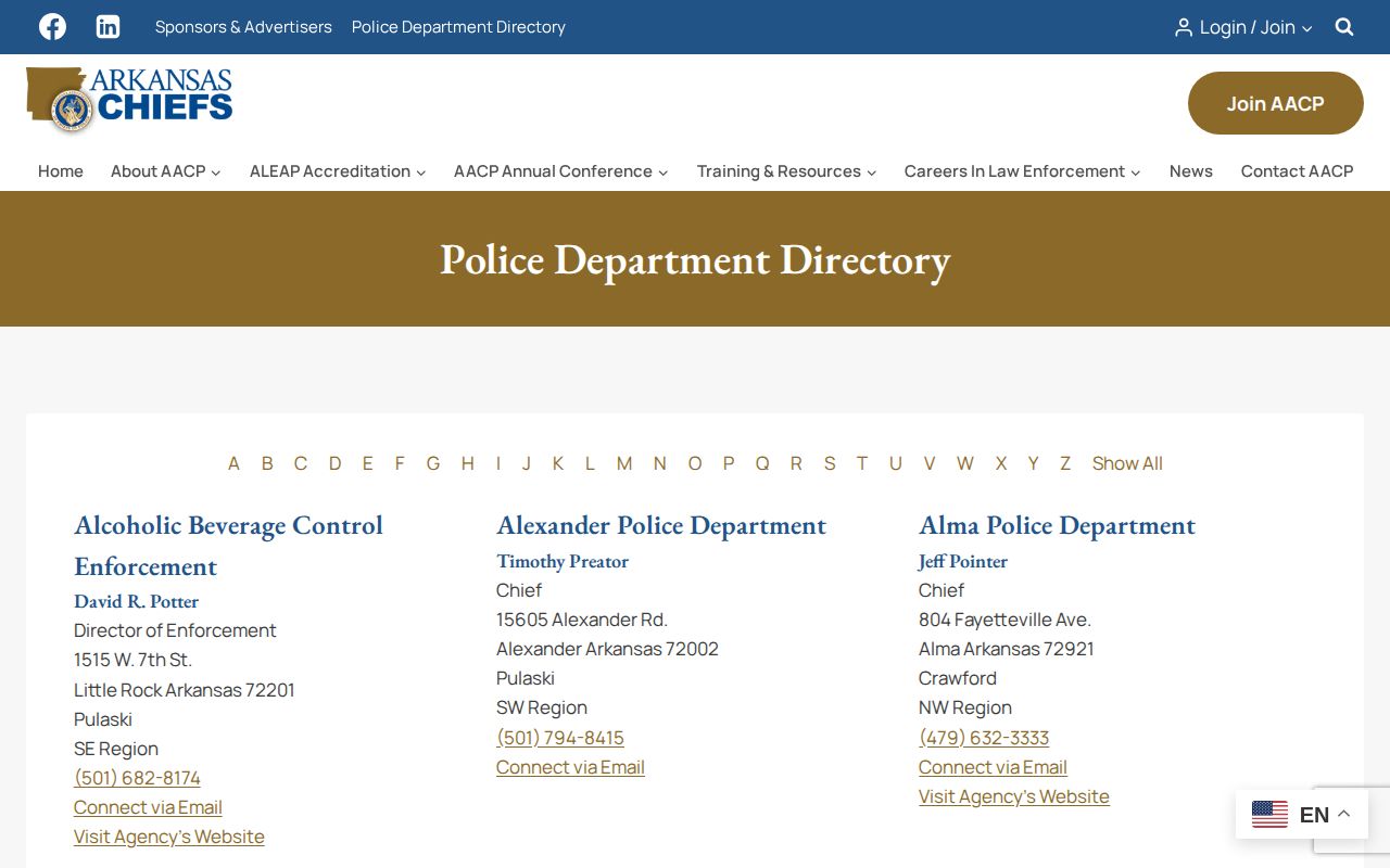 Official DeWitt Police Department directory source for Arkansas County arrest records